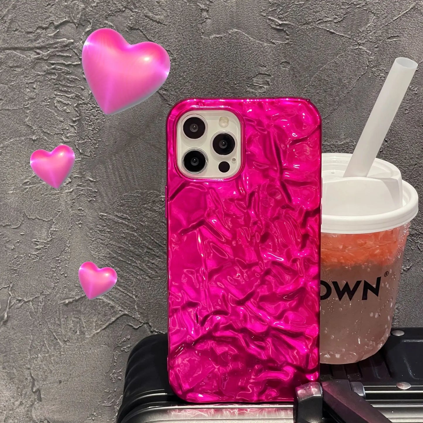 Luxury Silver Tin Foil Case For iPhone
