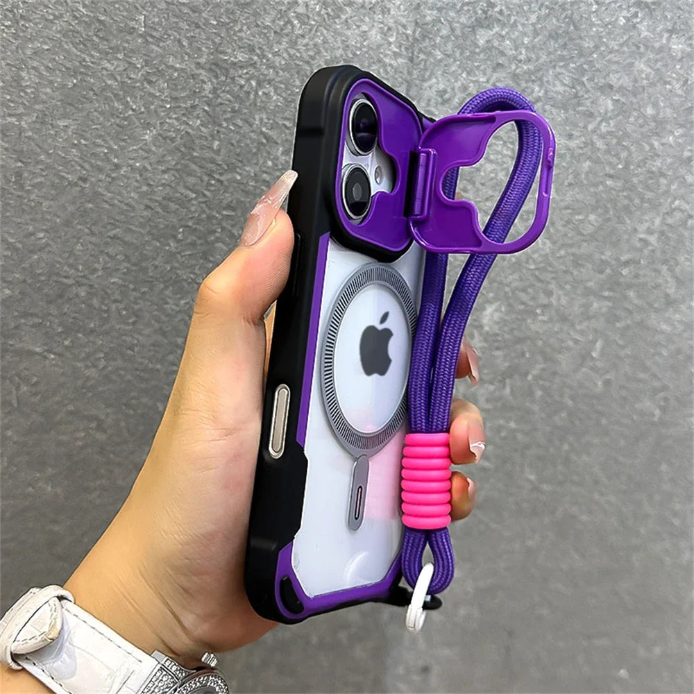 High Quality Mag Safe iPhone Case, Candy Color Design, Camera Protection Phone Case