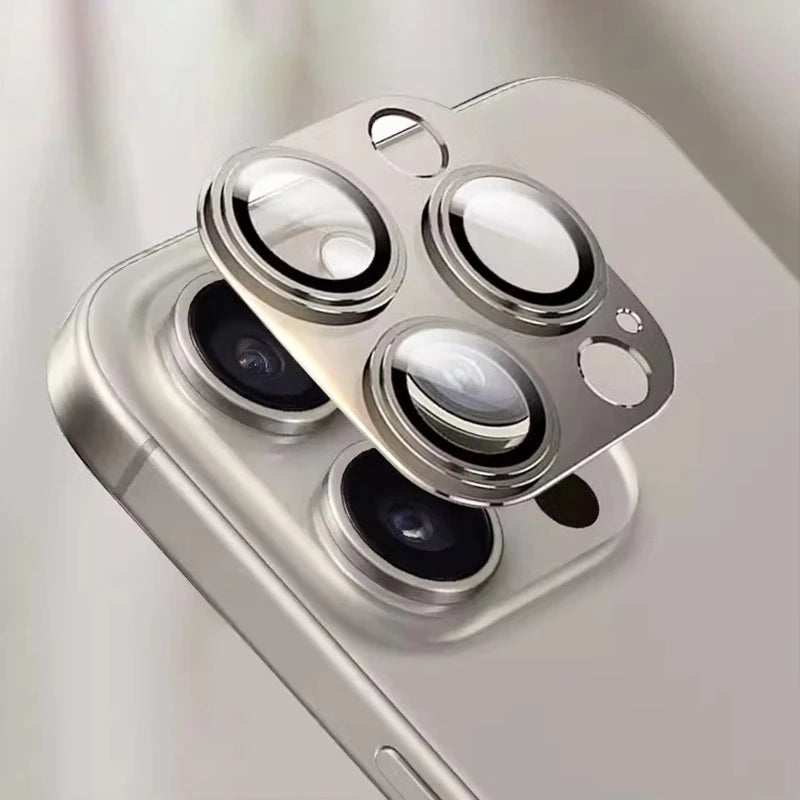 High Quality Metal Camera Lens Protector Glass, Premium Material for back Camera.