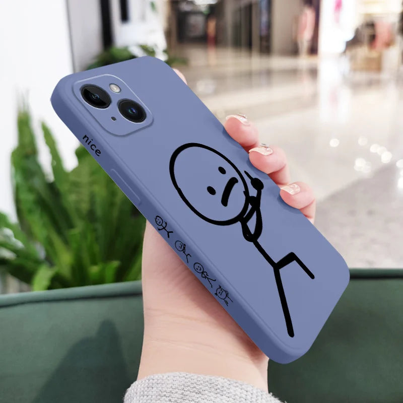 High Quality Silicone Phone Case For iPhone ,Camera Lens Protection Case, Shockproof Resistant Case