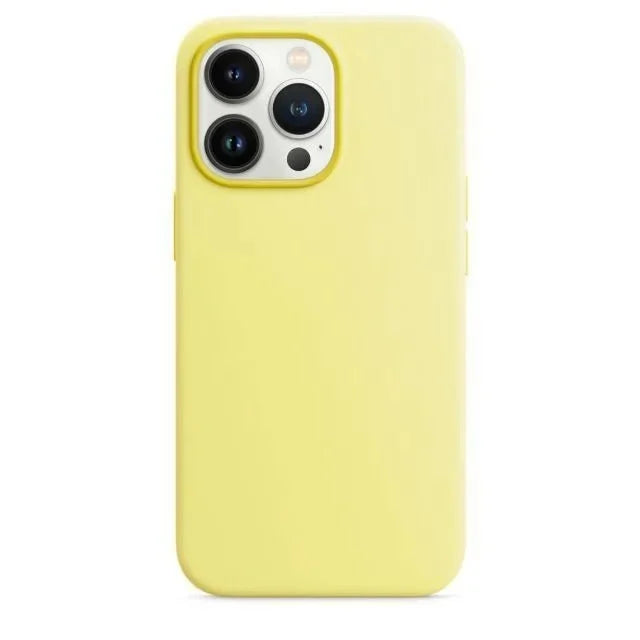 Luxury Silicone Case for iPhone, Full Logo Cover, Unique Colors, All Around Protection Phone Case