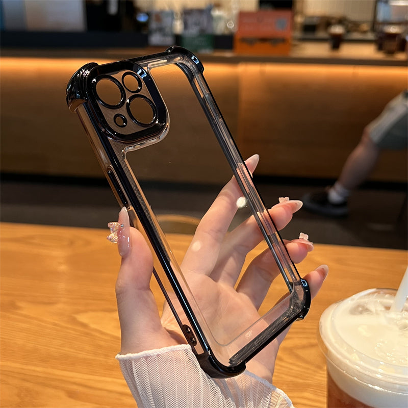 High Quality Clear Silicone Phone Case, Shockproof Resistant Phone Case, Anti-Shock and Anti-fingerprint Case