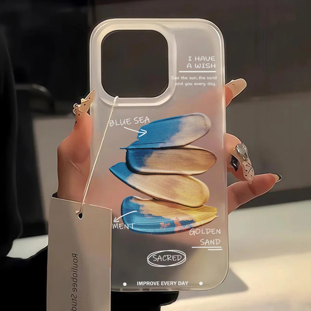 Premium Silicone Case, Little Cherry Design, Shock-proof Resistant Phone Case, All Around Protection