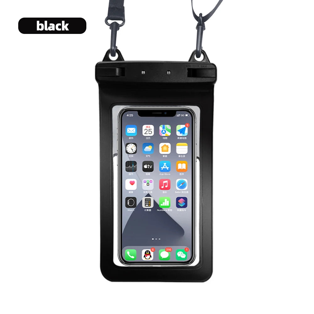 High Quality Waterproof Phone Bag for swimming
