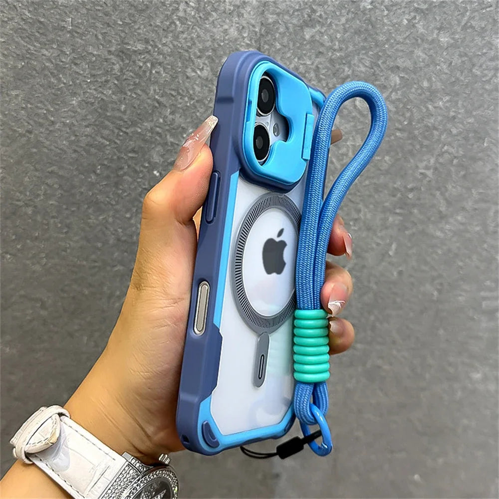 High Quality Mag Safe iPhone Case, Candy Color Design, Camera Protection Phone Case