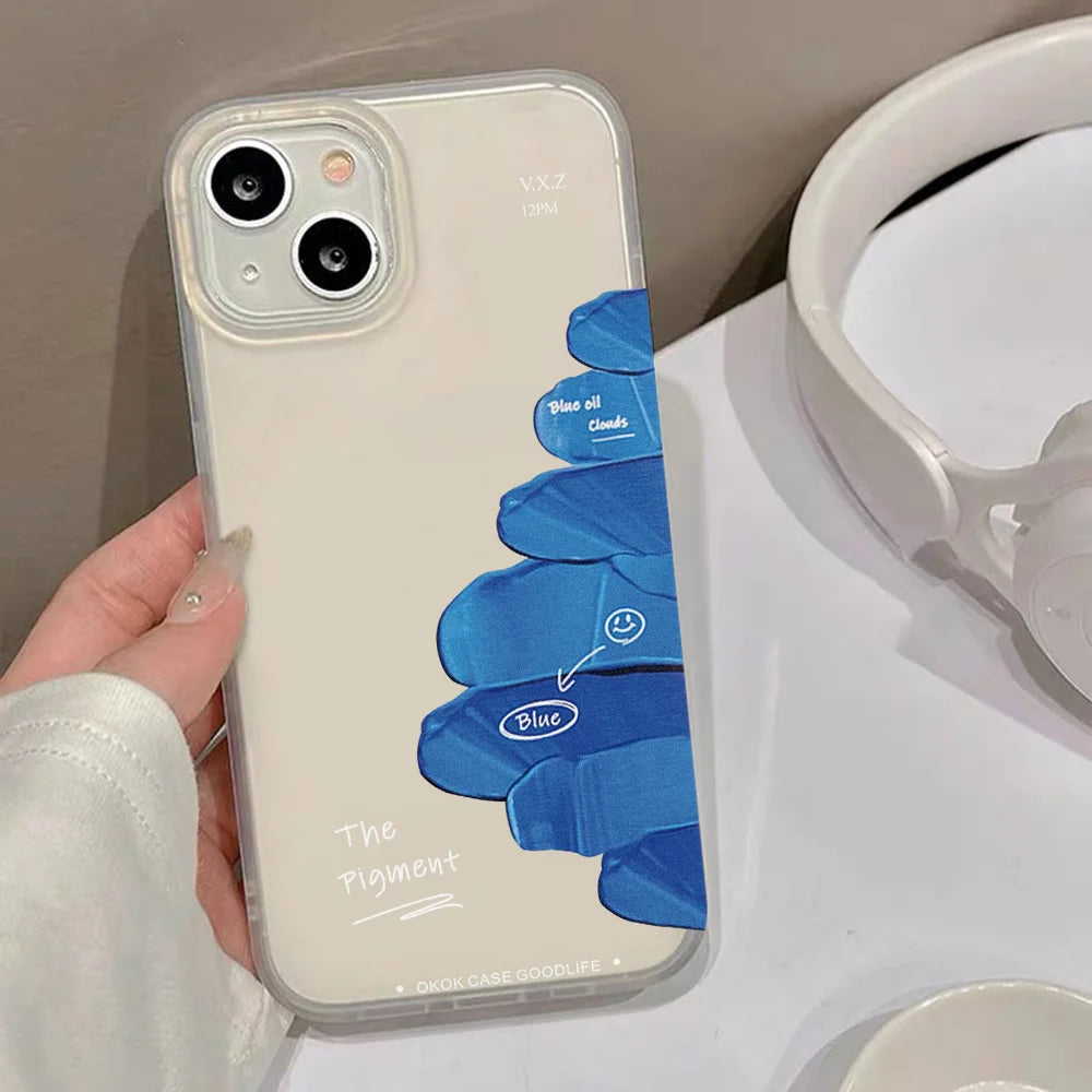 Premium Silicone Case, Little Cherry Design, Shock-proof Resistant Phone Case, All Around Protection