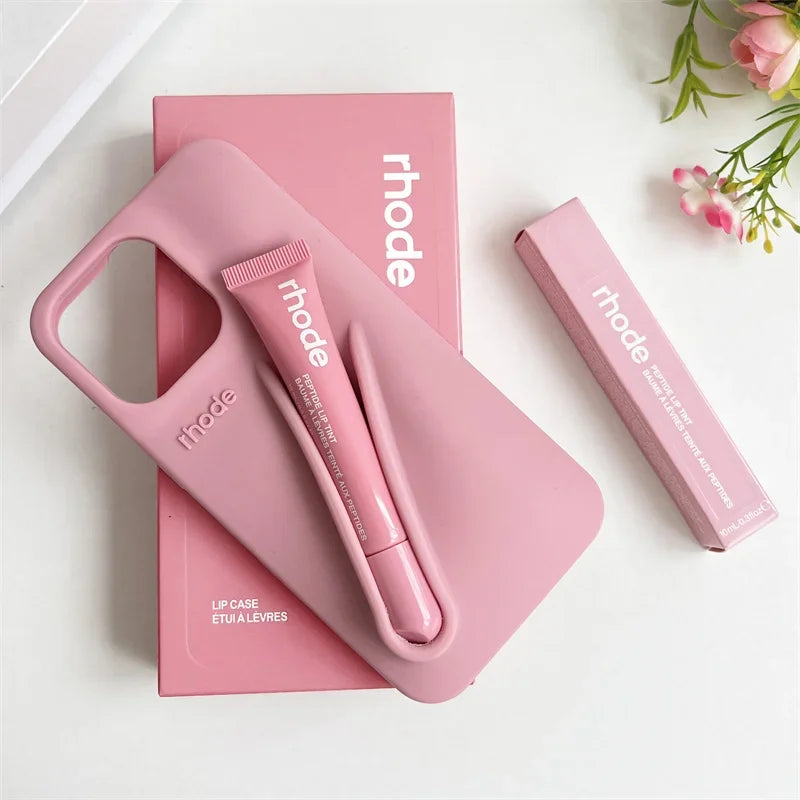 High Quality Silicone Case With Lipstick Portable Holder, Unique Design and Shock-proof Resistant Material