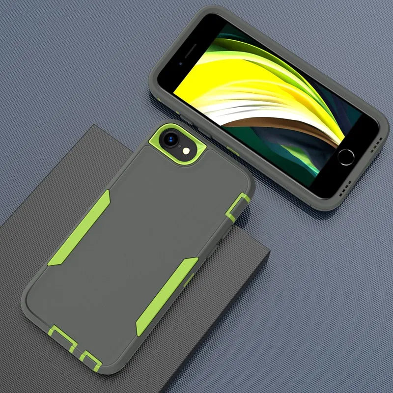 High Quality Silicone iPhone Case, Shockproof Resistant, Matte Material, Bumper Protective Case For iPhone