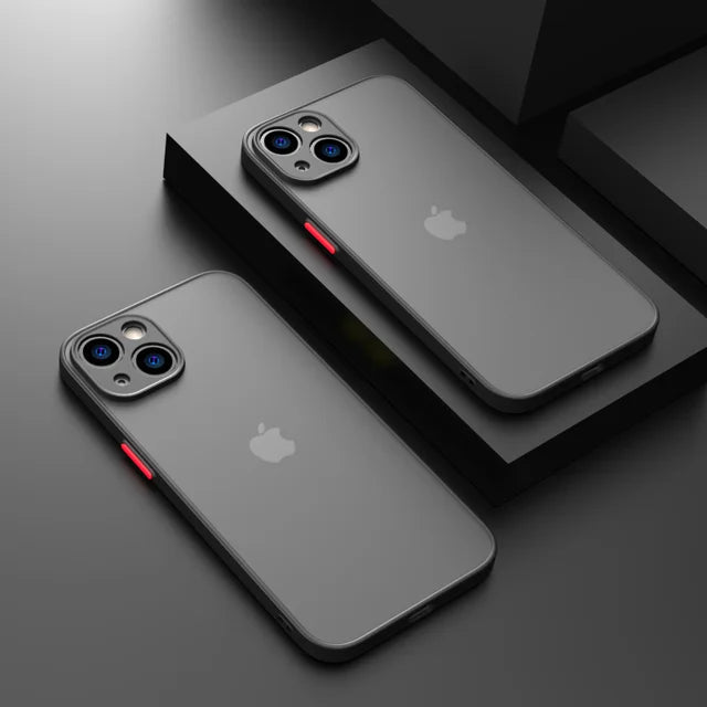 High Quality Clear Phone Case for iPhone, Premium Silicon Cover, Shock-proof and Camera Lens Protection Case, Anti-finger Print Case.