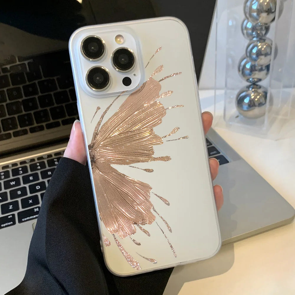 Premium Silicone Case, Little Cherry Design, Shock-proof Resistant Phone Case, All Around Protection