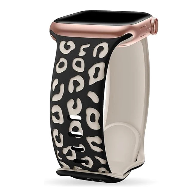 High Quality Strap For Apple Watch, 45mm 44mm 42mm 41mm 40mm 49mm 44 mm, Silicone Material, Compatible with Series 8 9 7 SE 6 5 4 3 Ultra 2