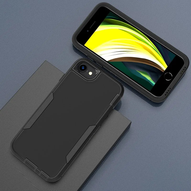 High Quality Silicone iPhone Case, Shockproof Resistant, Matte Material, Bumper Protective Case For iPhone