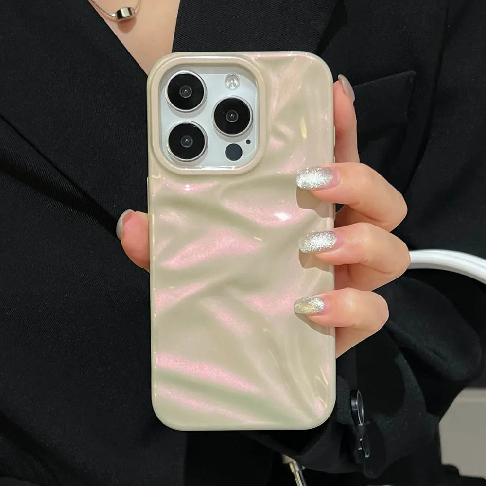 Premium Purple and Pink Phone Case For iPhone, Shockproof Back Cover, Anti-scratch and Anti-fingerprint Phone Case