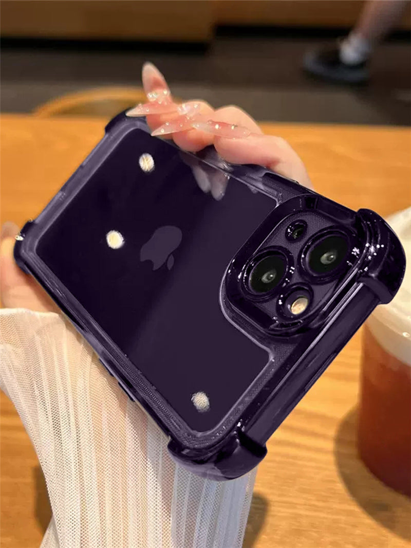 High Quality Clear Silicone Phone Case, Shockproof Resistant Phone Case, Anti-Shock and Anti-fingerprint Case