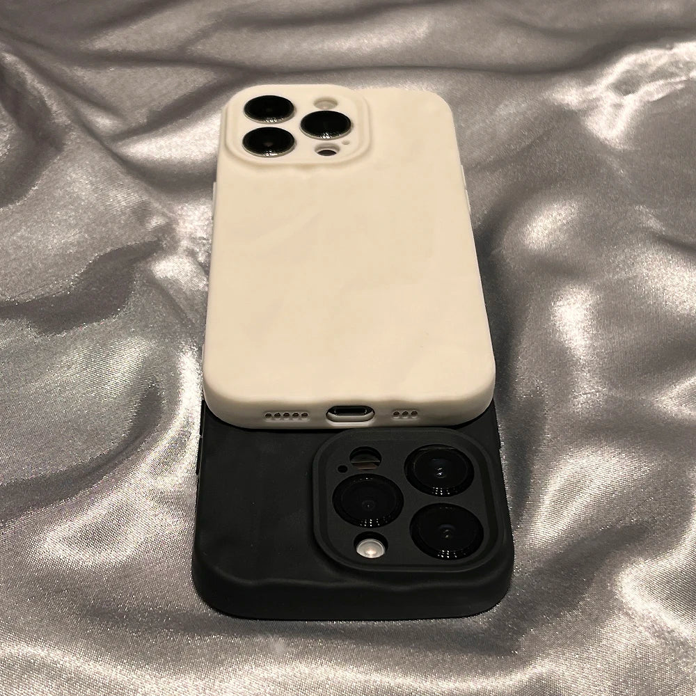 High Quality Soft Silicone Phone Case For iPhone, Camera Lens Protection and Shockproof Resistant