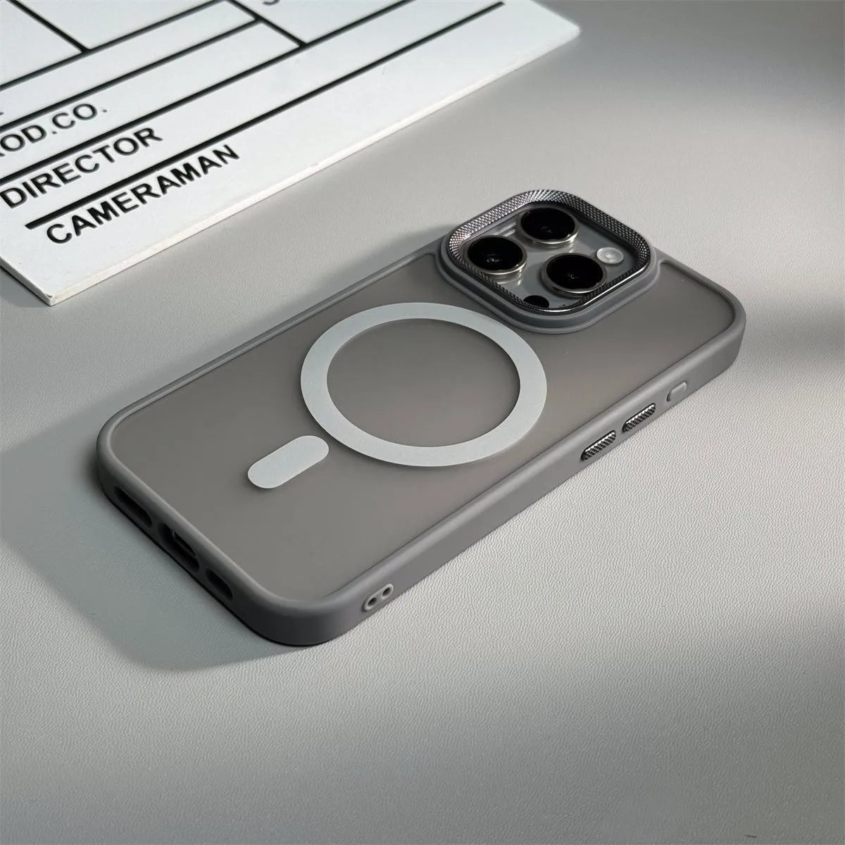 Luxury Silicone with Camera Protection, Magsafe Phone Case for iPhone 11 12 13 14 15 16 Pro Max 16Plus, Wireless Charging, Matte Cover