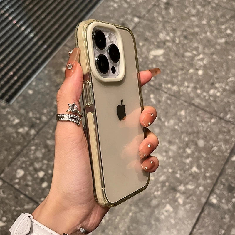 Luxury Transparent Case For iPhone, Shock-proof Resistant, Clear Design, Soft Cover