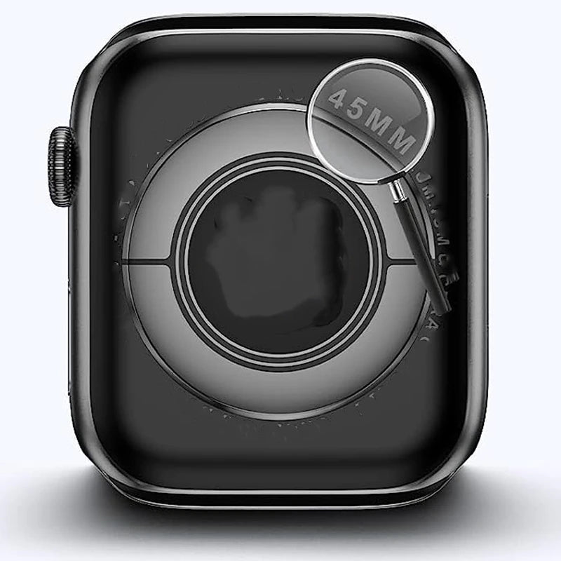 Premium Glass + Case For Apple Watch 8 7 6 SE 5 9 iWatch, Screen Protector for Apple watch, 44mm 45mm 41mm 40mm 42mm 38mm.