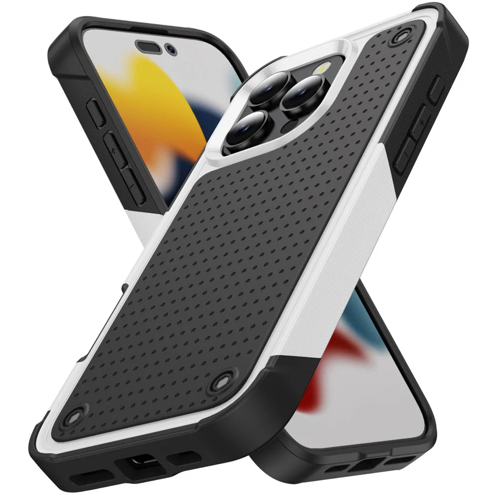 Military Grade Armor Phone Case For iPhone, Shockproof Cover Bumper, All Around Protection Phone Case