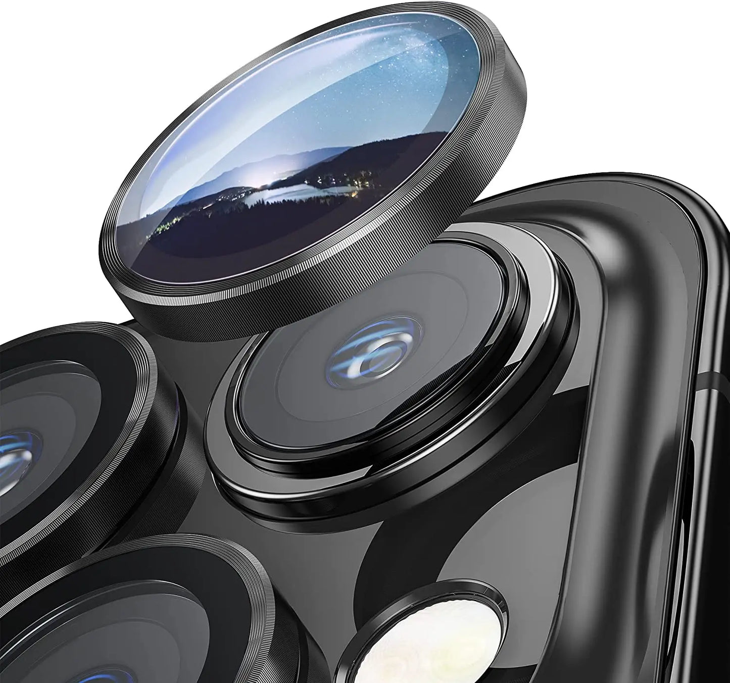Luxury Glitter Diamond Camera Lens Protector Cover for iPhone, Anti-Scratch camera Protection