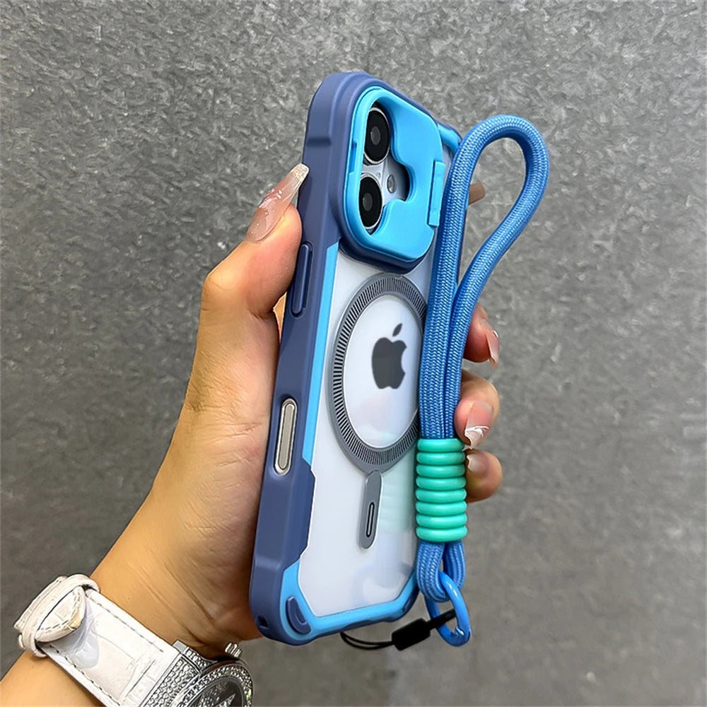 High Quality Mag Safe iPhone Case, Candy Color Design, Camera Protection Phone Case