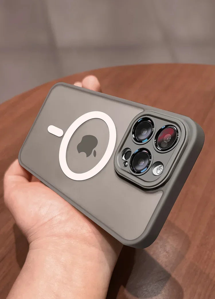 Premium Silicone Phone Cover, for MagSafe Wireless and Magnetic Charging, Shockproof Resistant Case For iPhone.