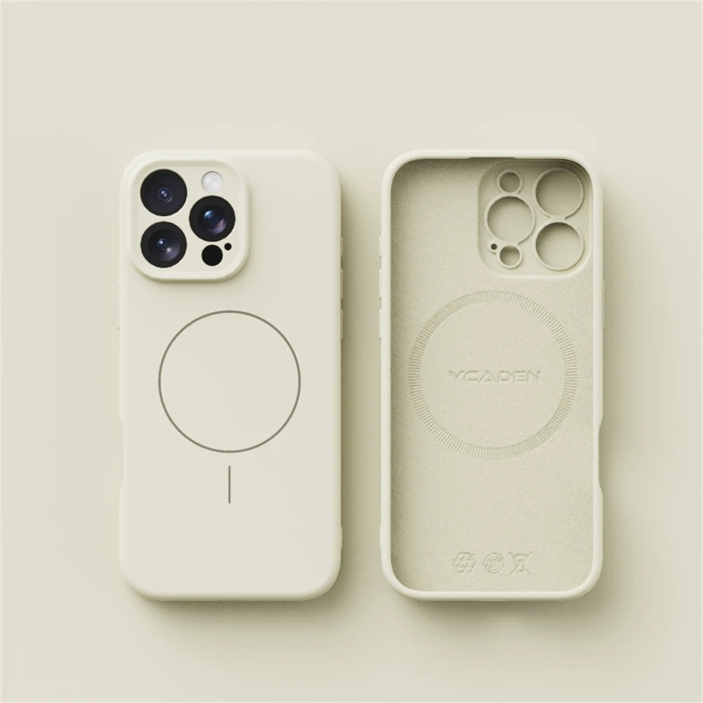 High Quality iPhone Case For Mag Safe, Premium Silicone Phone Case for iPhone, Camera Protection Cover
