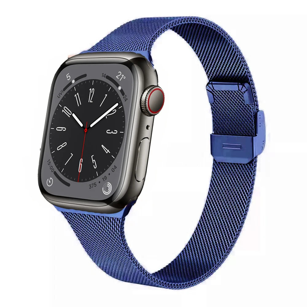 High Quality Metal Strap for Apple Watch 44mm 40mm 45mm 41mm 42mm 38mm 49mm, Metal Bracelet for iWatch Series Ultra 8 7 6 5 4 3 SE 44.