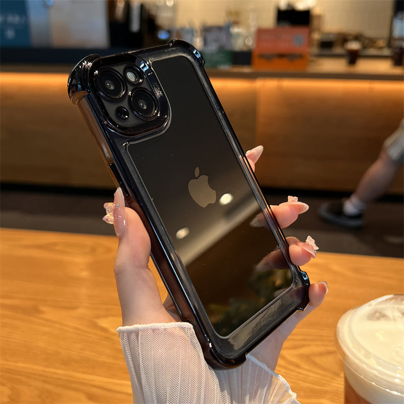 High Quality Clear Silicone Phone Case, Shockproof Resistant Phone Case, Anti-Shock and Anti-fingerprint Case
