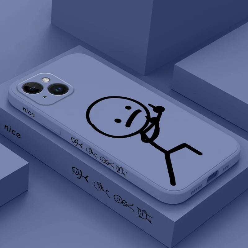 High Quality Silicone Phone Case For iPhone ,Camera Lens Protection Case, Shockproof Resistant Case
