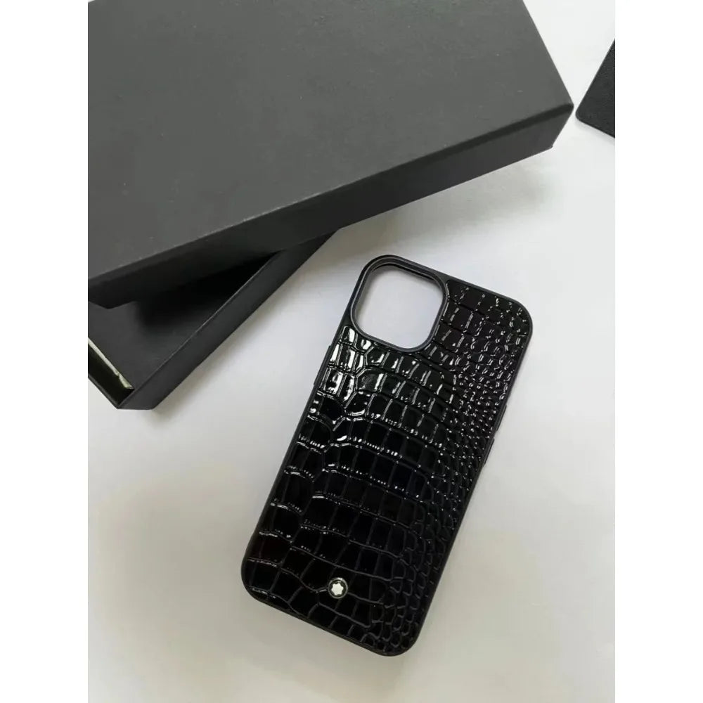 Luxury Leather Case for iPhone, All Around Protection Cover, Shockproof Protection and Anti-fingerprint Case
