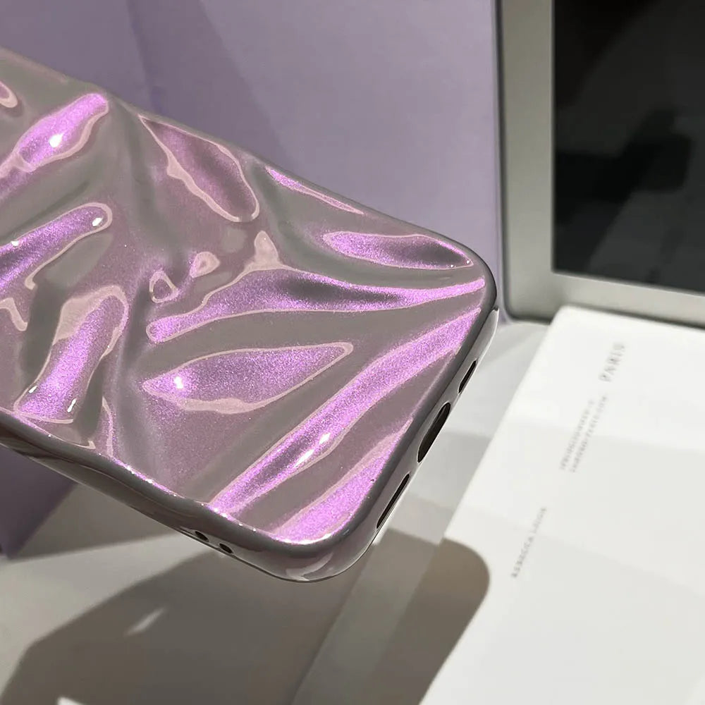Premium Purple and Pink Phone Case For iPhone, Shockproof Back Cover, Anti-scratch and Anti-fingerprint Phone Case
