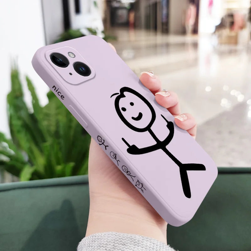 High Quality Silicone Phone Case For iPhone ,Camera Lens Protection Case, Shockproof Resistant Case