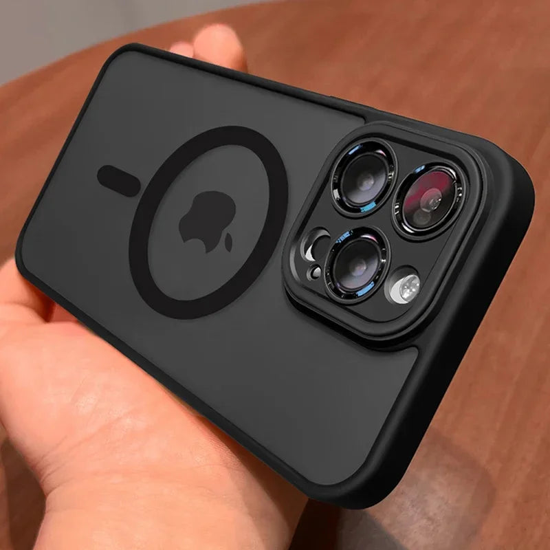 Premium Silicone Phone Cover, for MagSafe Wireless and Magnetic Charging, Shockproof Resistant Case For iPhone.