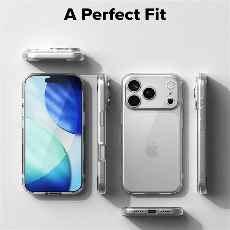 Ultra-Thin Clear , Shockproof Clear, Slim & Transparent iPhone Flexible and Resistant iPhone Case