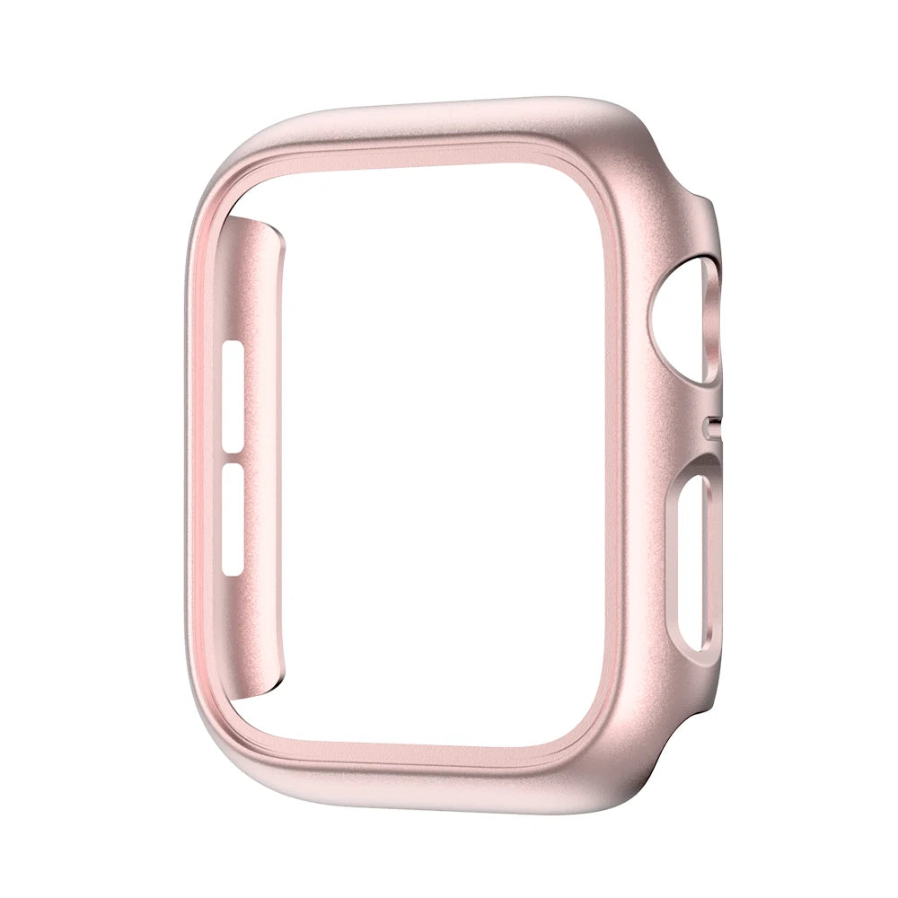 High Quality Case for Apple Watch 45mm 41mm 38mm 42mm 40mm 44mm, Hard Bumper Protection Frame for iWatch SE 9 8 7 6 5 4 3 2 1