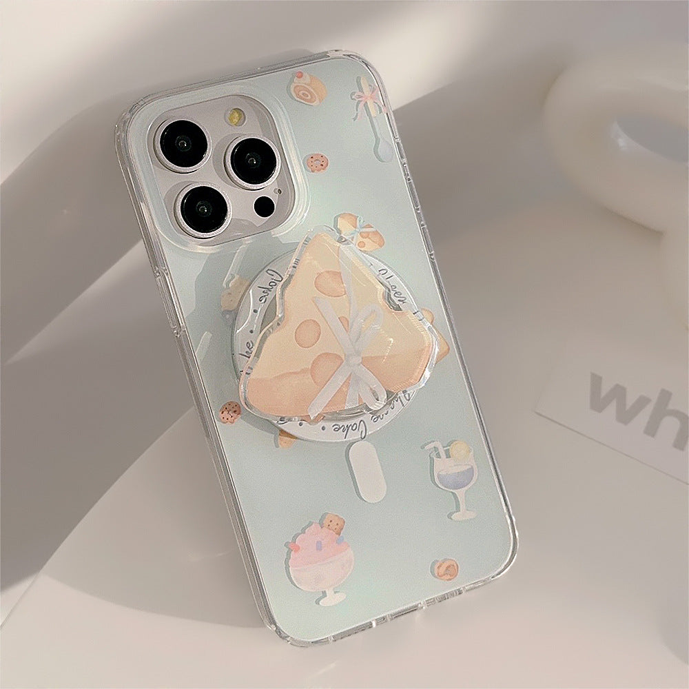 High Quality iPhone Case, Dual Magnetic and Wireless Charging Phone Case For iPhone, Shock-proof Resistant and Anti-fingerprint Phone Case