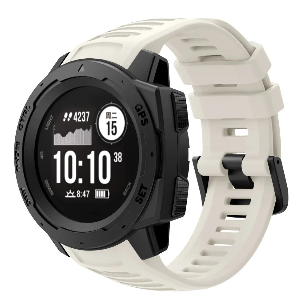 High Quality Strap For Garmin Instinct, High Quality Silicone, Adjustable Watch Band, Unique Colors