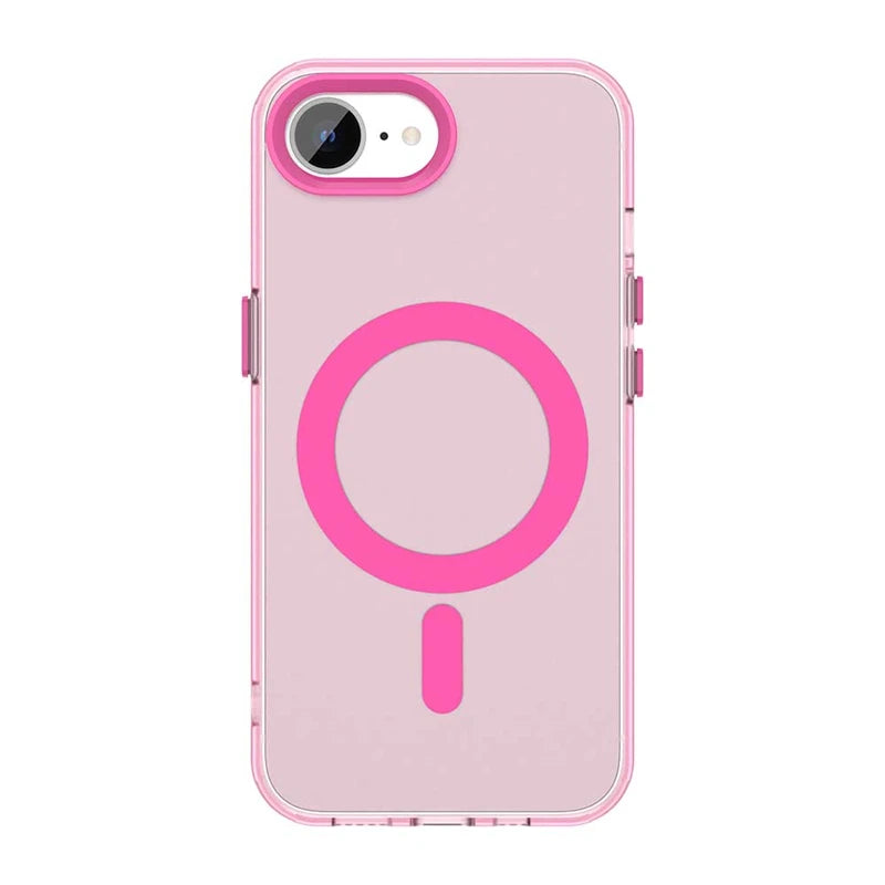 High Quality Silicone Case For iPhone, Shockproof Protection Case, Magnetic and Wireless Charging Case. Matte Material