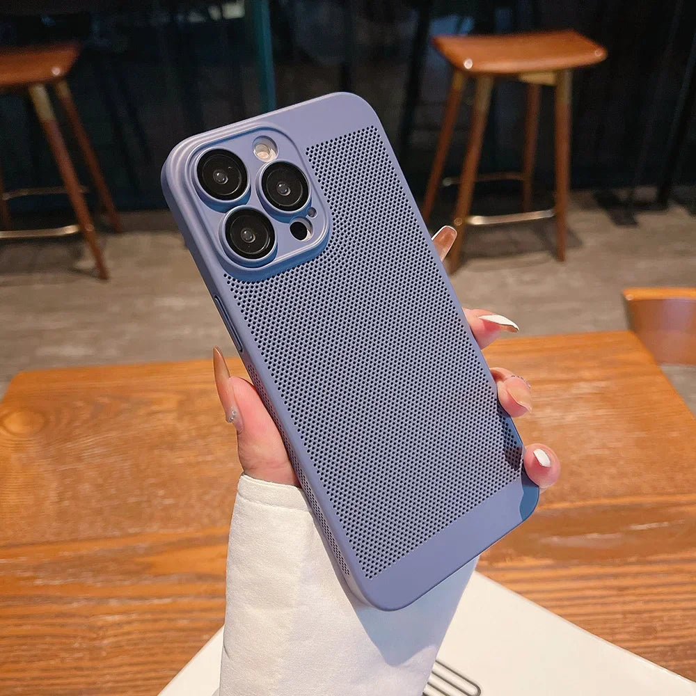 Premium Quality Phone Case For iPhone, Heat Back Design, Shockproof iPhone Case