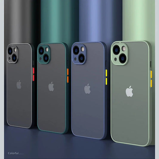Premium iPhone Case, Bumper Shock-proof Phone Case For iPhone, High Quality Silicone Cover.