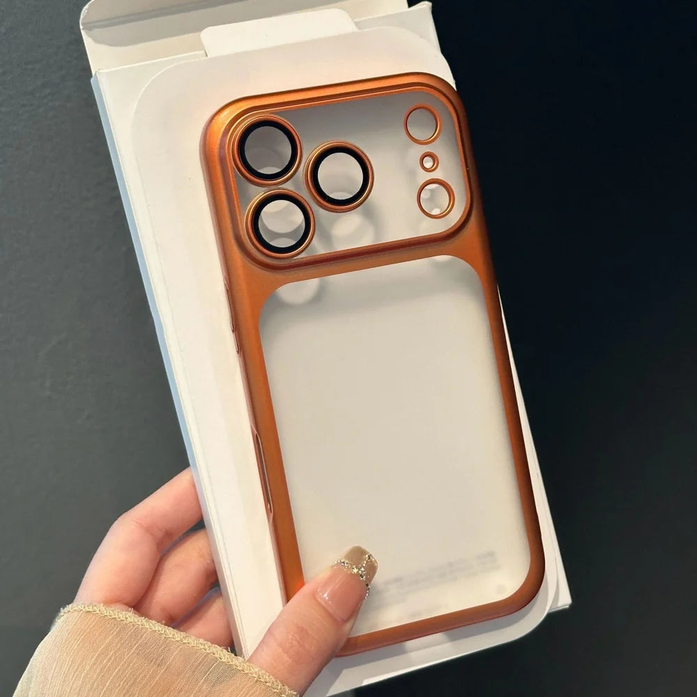 Luxury Matte Translucent Case For iPhone, All Around Protection, Camera Lens Protection iPhone Case