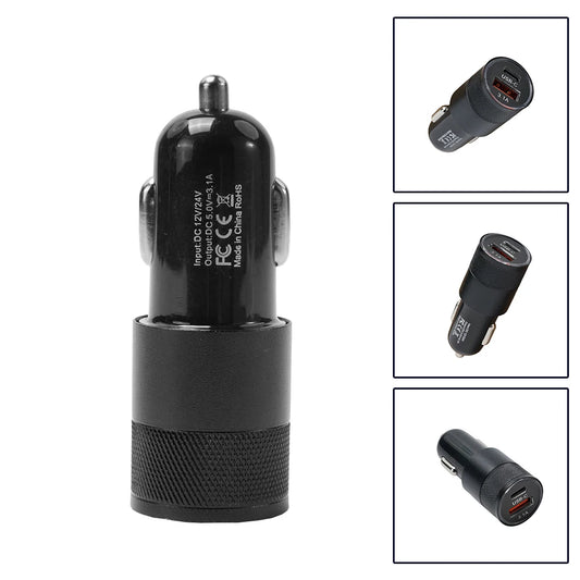 High Quality Car Charger, 66W Power, USB Type, Fast Charging Phone Adapter For iPhone