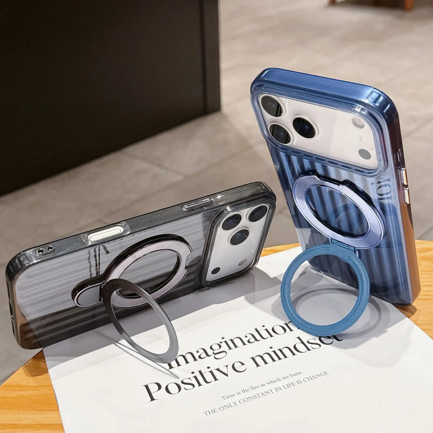 High Quality Corrugated Luggage Stripes iPhone Case