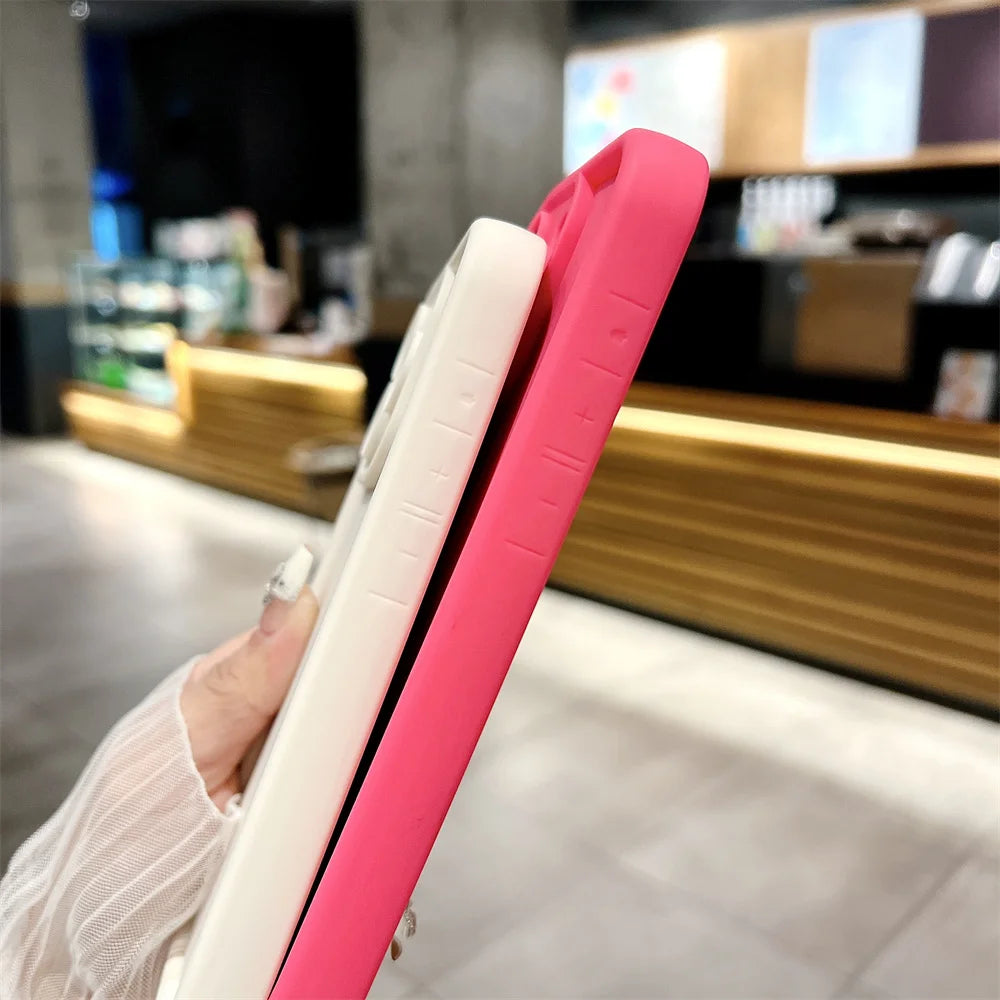 High Quality iPhone Case with Crossbody Adjustable Strap, Premium Silicone Case