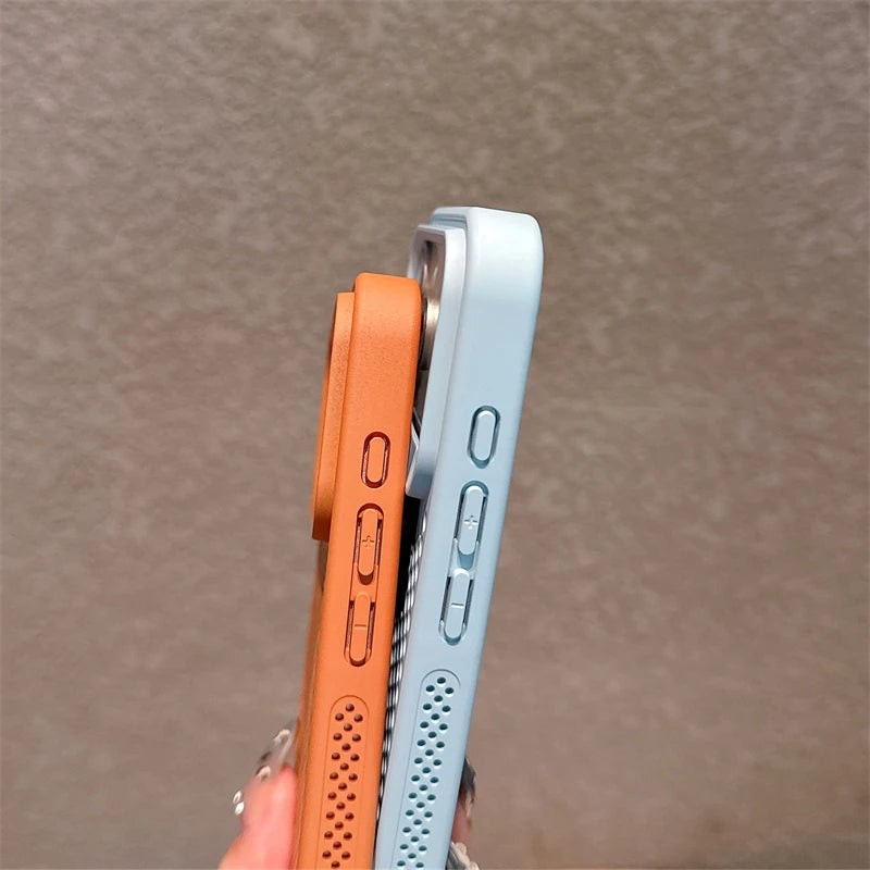 High Quality iPhone Case, Magnetic for Mag Safe Charging, Heat Design Case for iPhone, Shockproof Resistant and Hard Cover