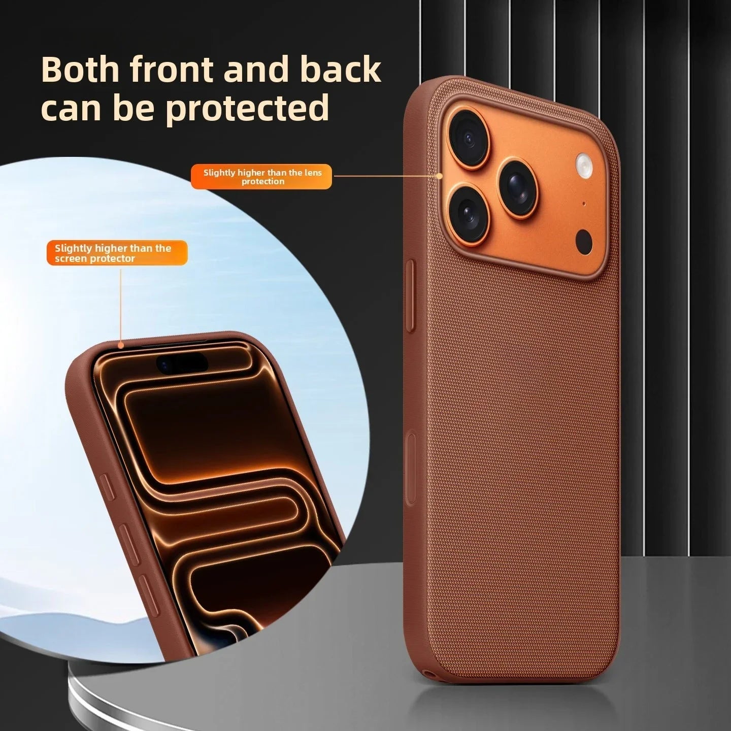 High Quality Technology Woven Case for iPhone, Mag Safe Magnetic and Wireless Charging Phone Case, Shockproof Protection