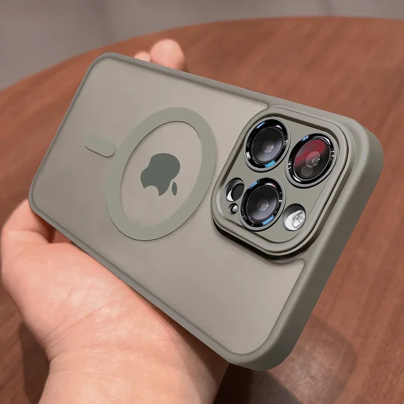 Premium Silicone Phone Cover, for MagSafe Wireless and Magnetic Charging, Shockproof Resistant Case For iPhone.