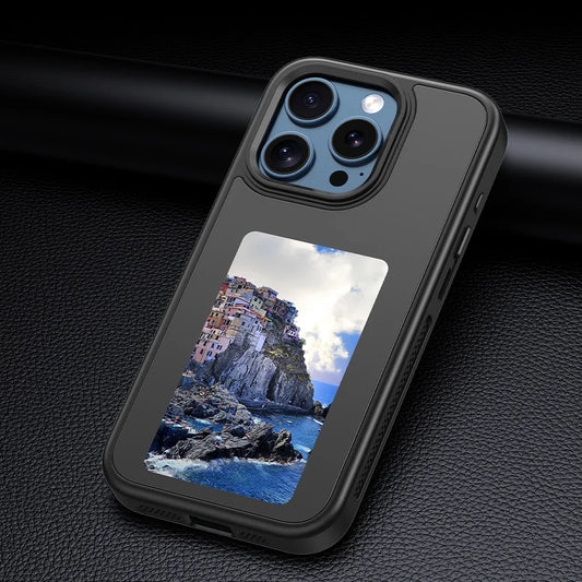 Premium Quality Phone Case, New-tech NFC Transfer Function Phone Case For iPhone, E Ink Screen Phone Cover, Smart iPhone Case, Slim and Ultra-Thin Design