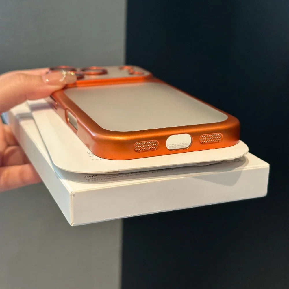 Luxury Matte Translucent Case For iPhone, All Around Protection, Camera Lens Protection iPhone Case